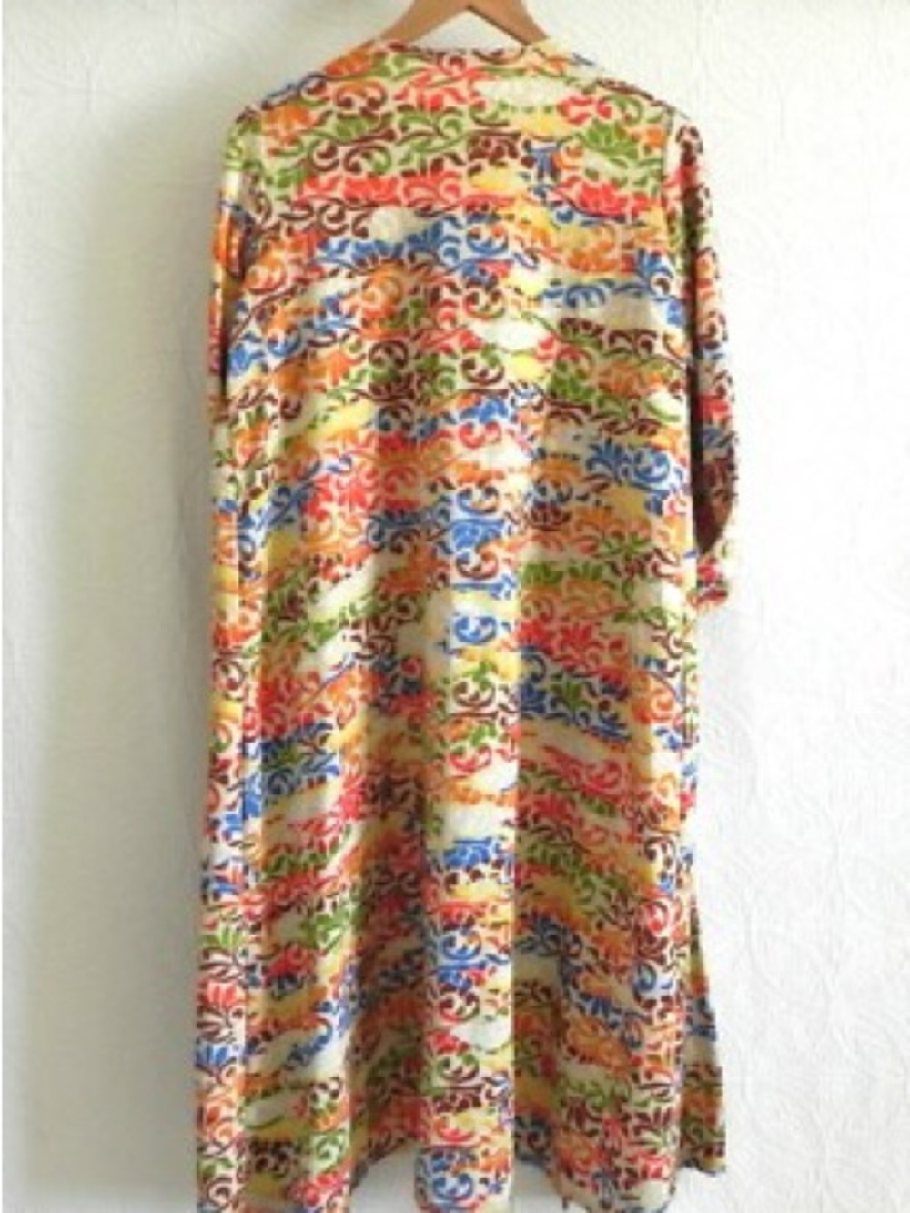 LuLaRoe Multicolor Open Front Cardigan Duster - Size M - Picture 2 of 6
